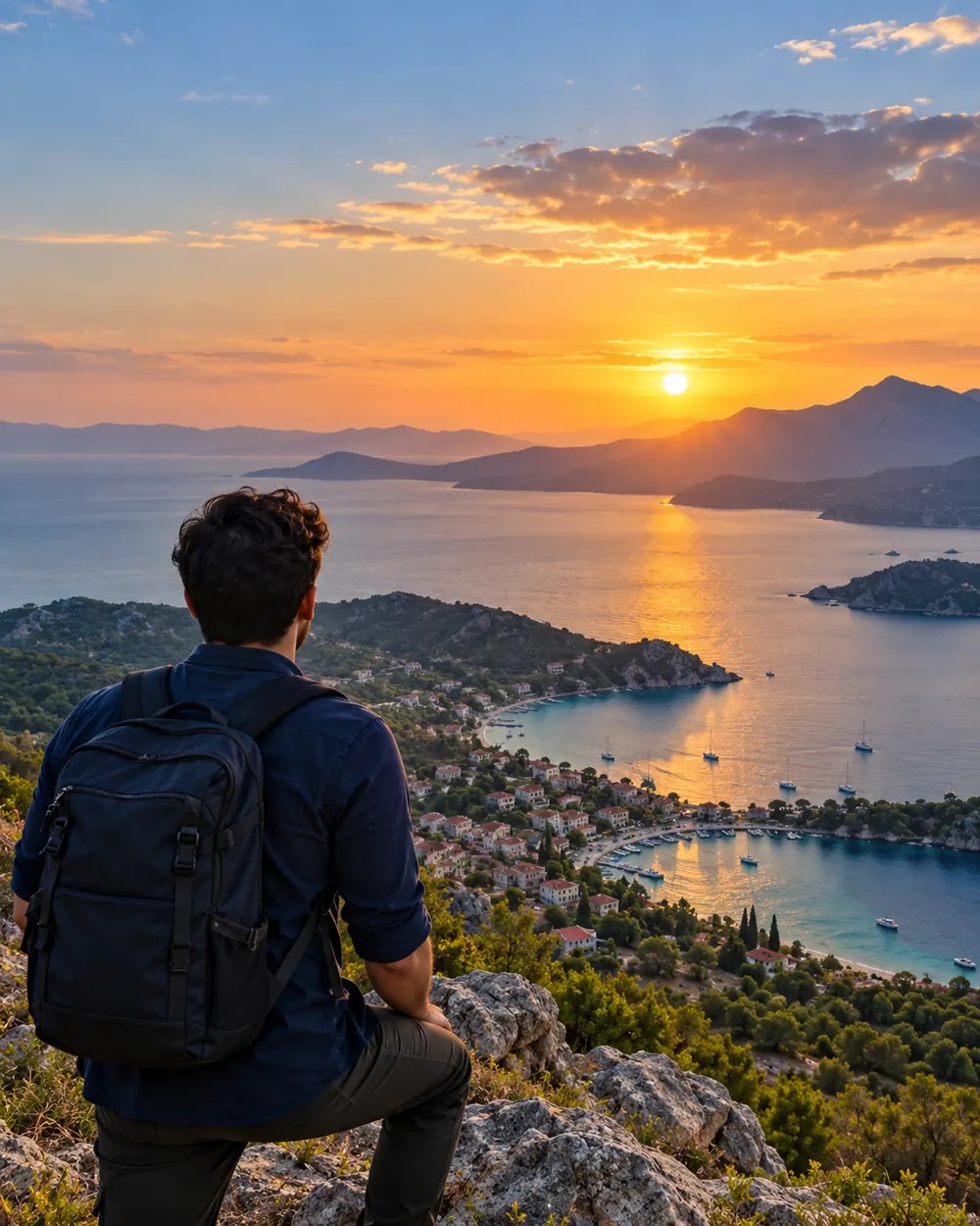 Scenic coastal view illustrating travel stories on Dharmendra Kumhar’s blog
