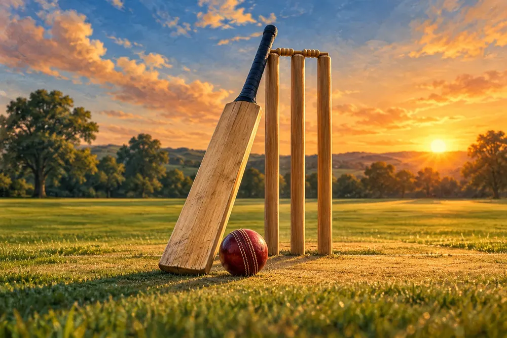 Watching Cricket Beyond the Scoreboard — editorial illustration